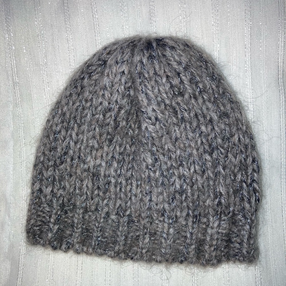 Gray beanie